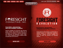 Tablet Screenshot of foresight.net